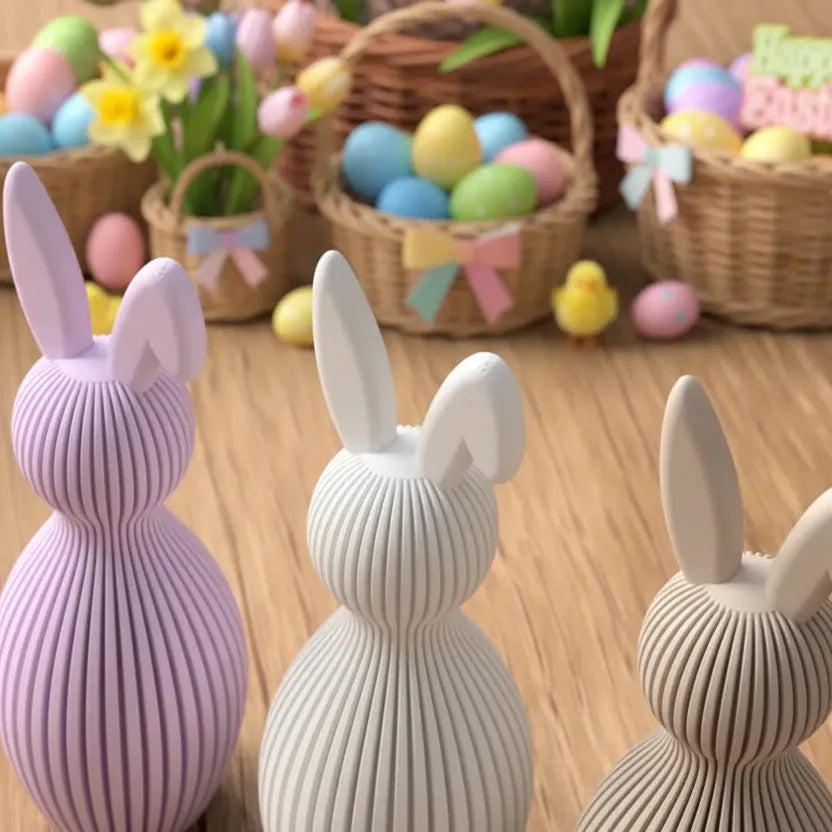 3D Printed Folded Ear Easter Bunny