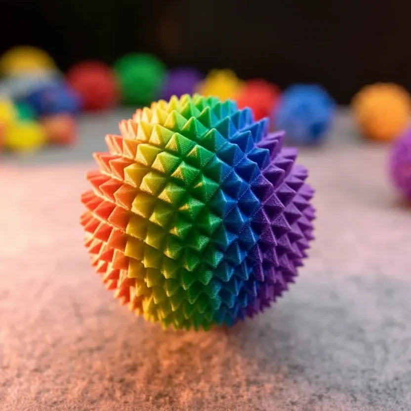 3D Printed Spiky Sensory Ball