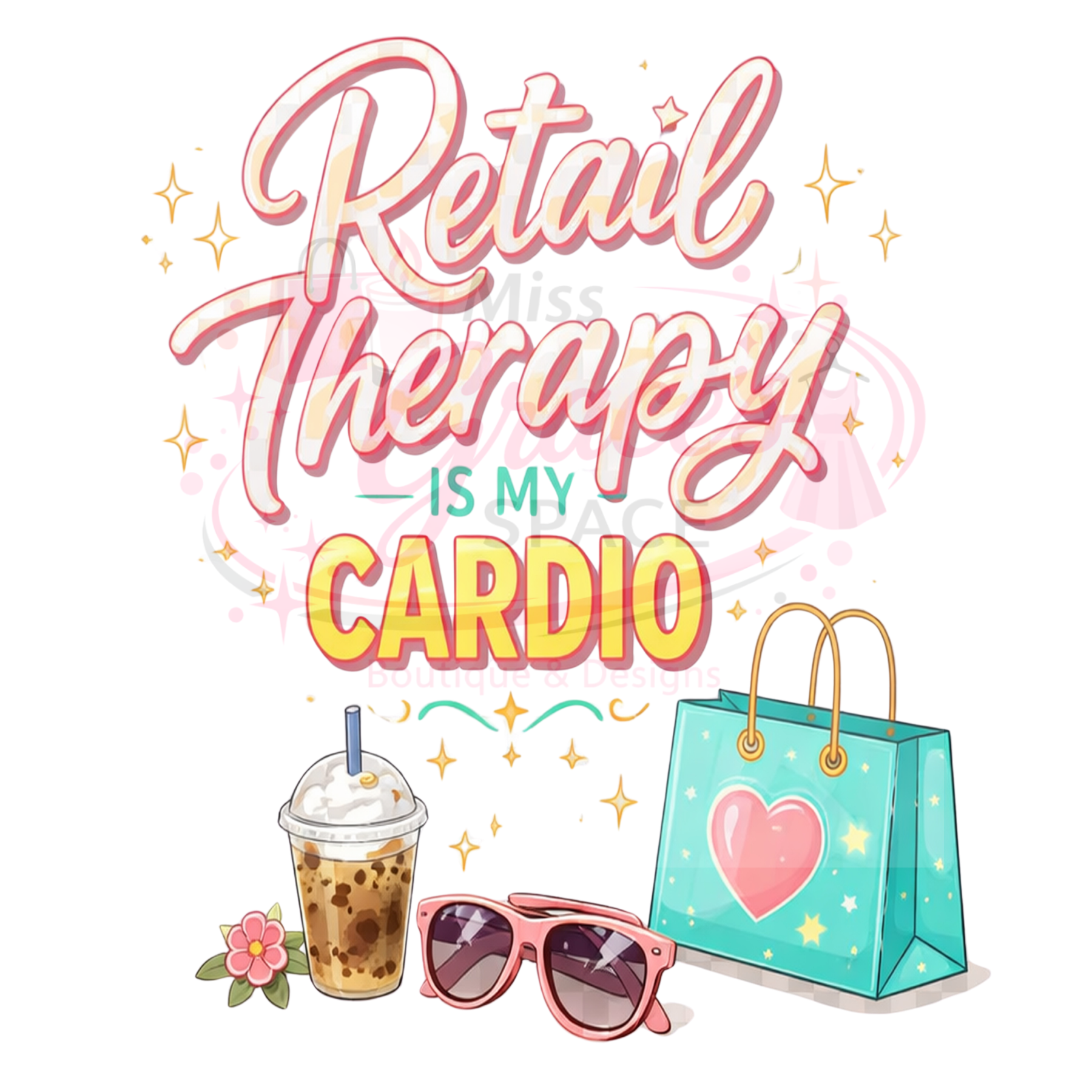Retail Therapy is my Cardio Shirt