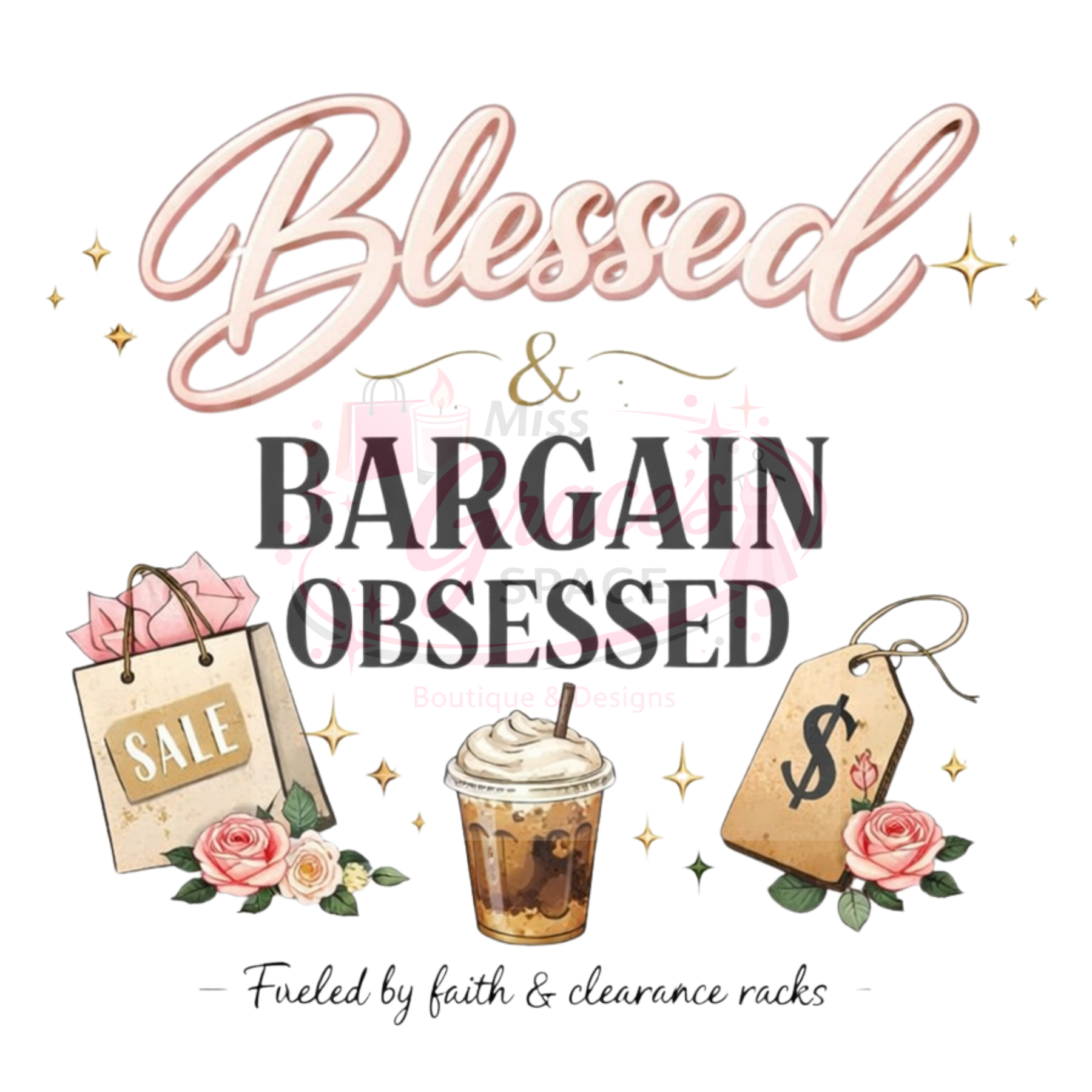 Blessed and Bargain Obsessed Shirt