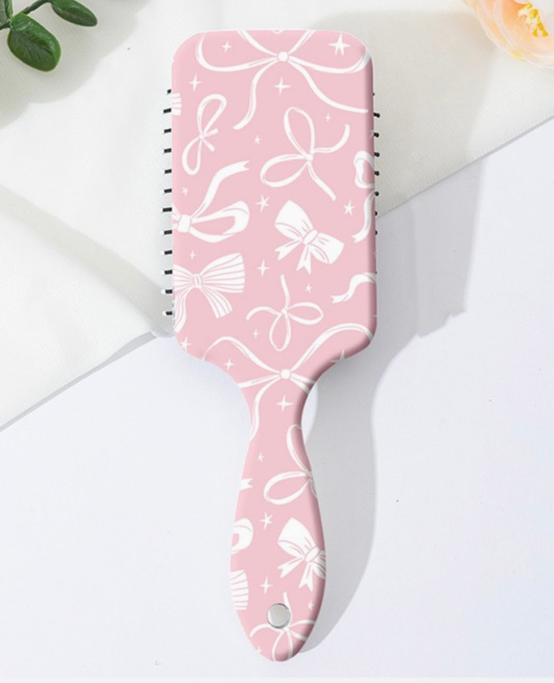 Bow Print Anti-Static Brush - MOTHER’S DAY PRE-ORDER
