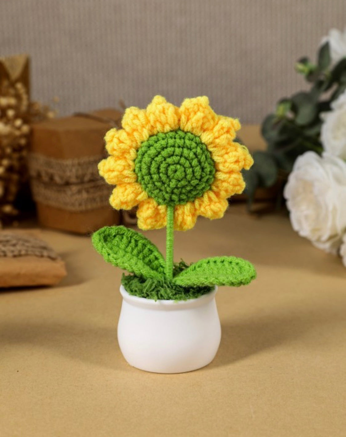 Crocheted Potted Sunflower - MOTHER’S DAY PRE-ORDER