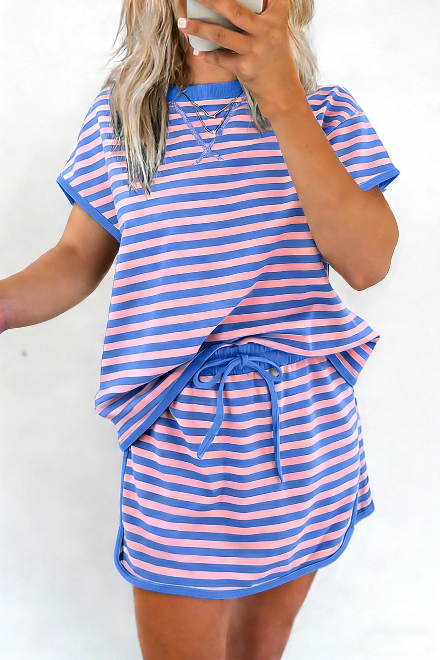 Striped Skirt Set - MOTHER'S DAY PREORDER