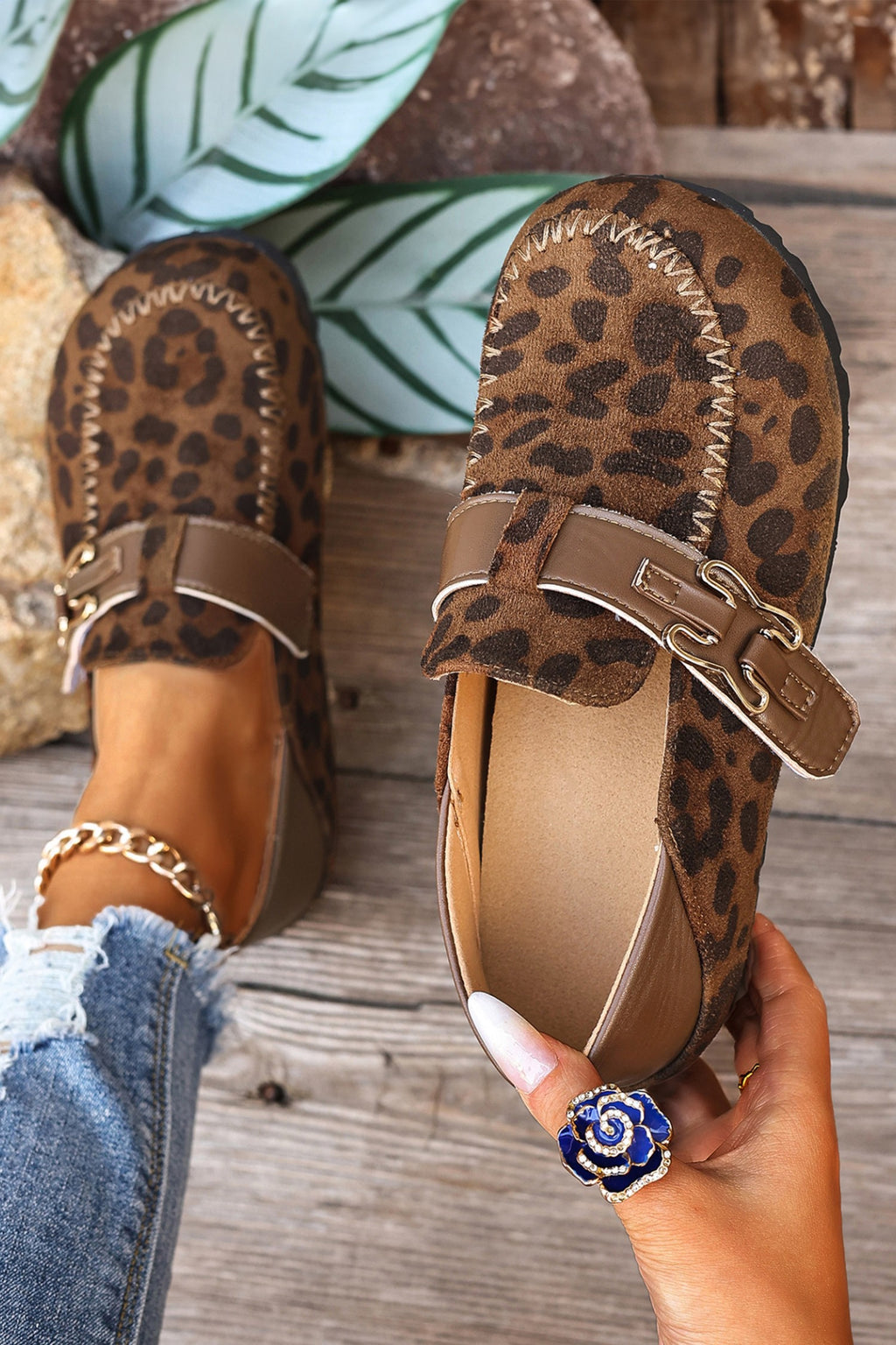 Retro Buckle Slip On Shoes - MOTHER’S DAY PRE-ORDER