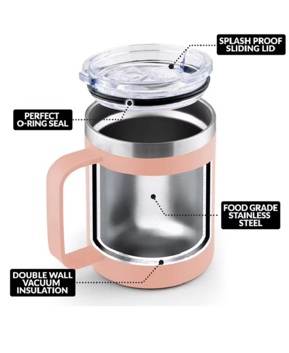 14 oz. Stainless Steel Rambler