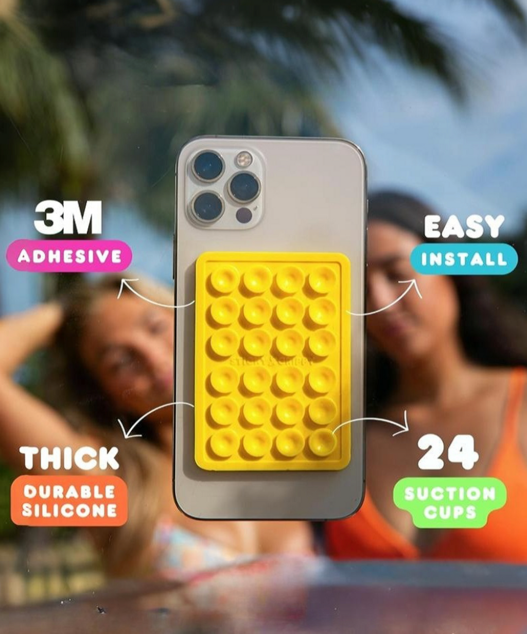 **Tik Tok Famous** Silicone Suction Phone Grips