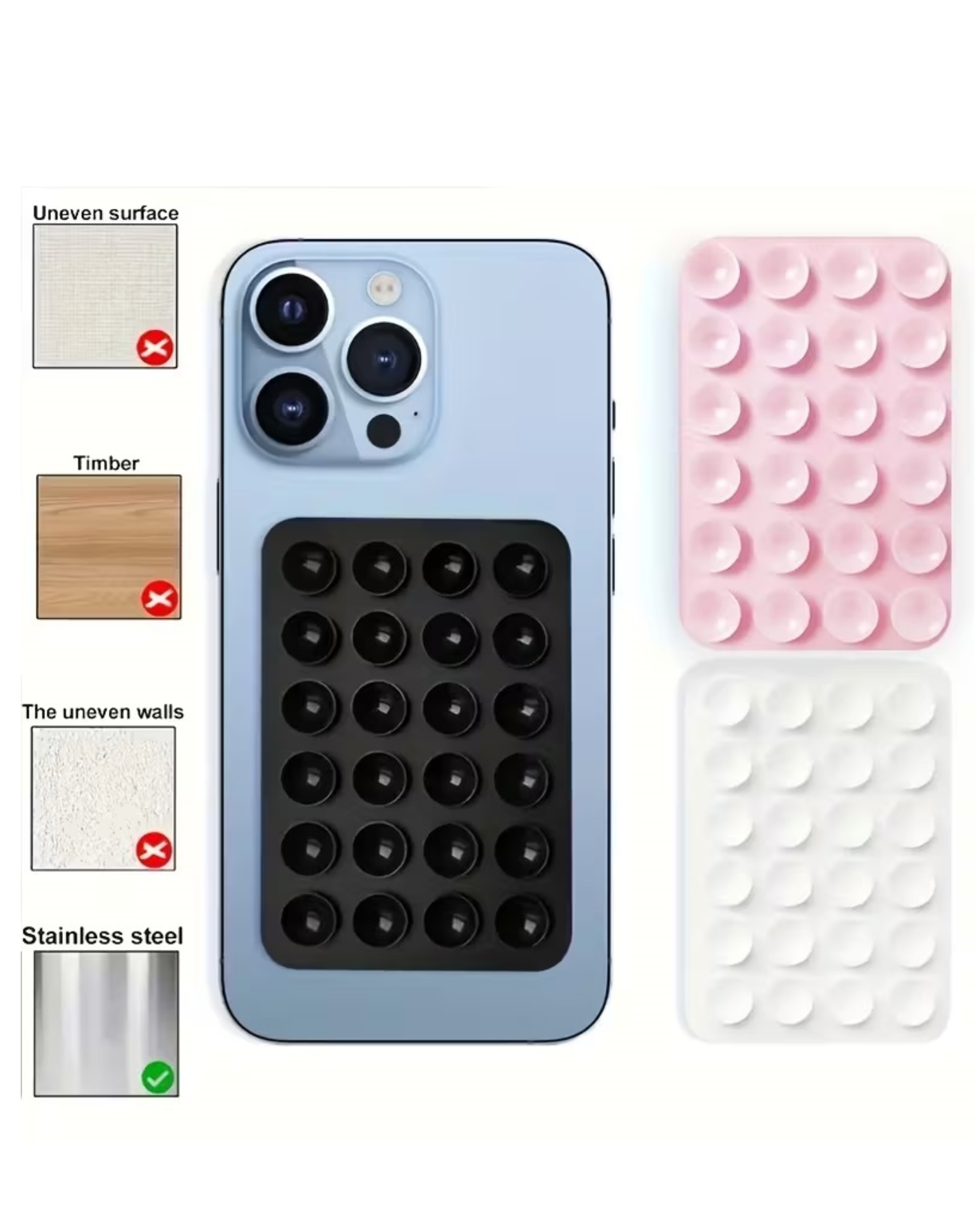 **Tik Tok Famous** Silicone Suction Phone Grips