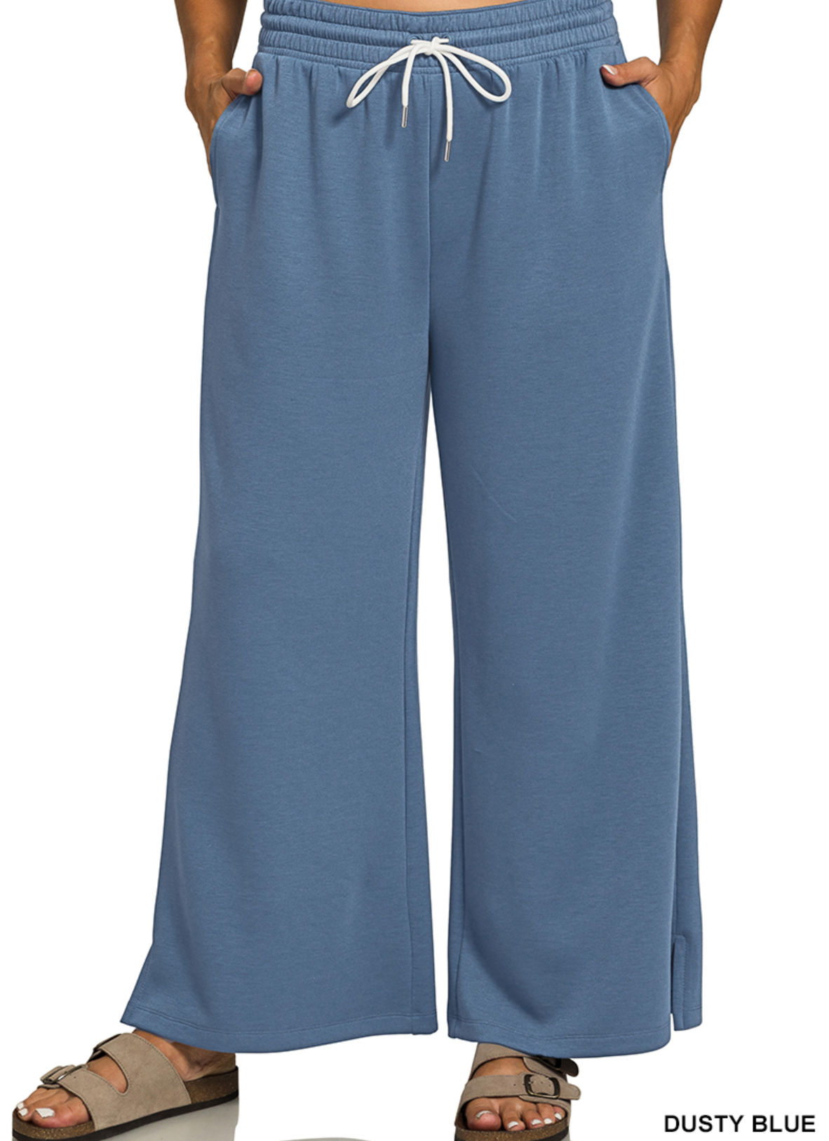 Scuba Wide Leg Pants