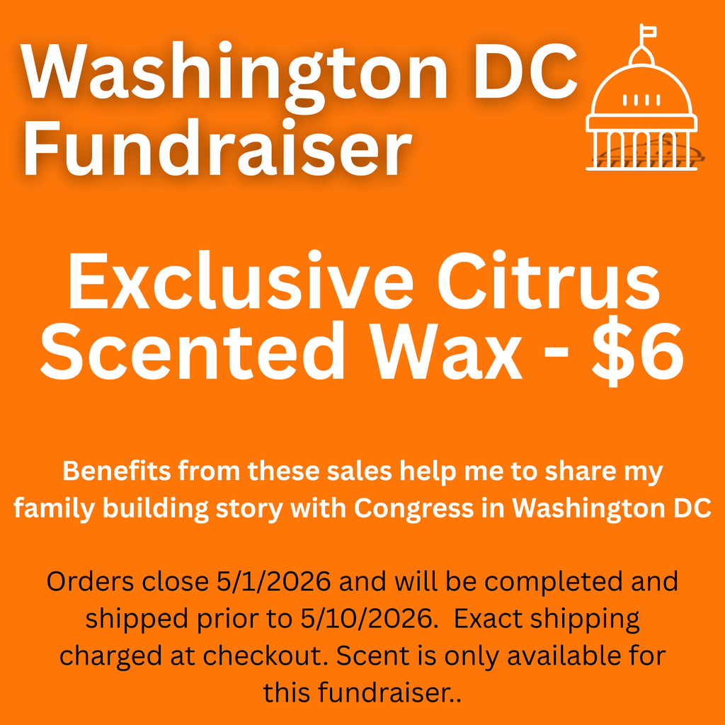 Family Building Fundraiser Exclusive Confetti Wax